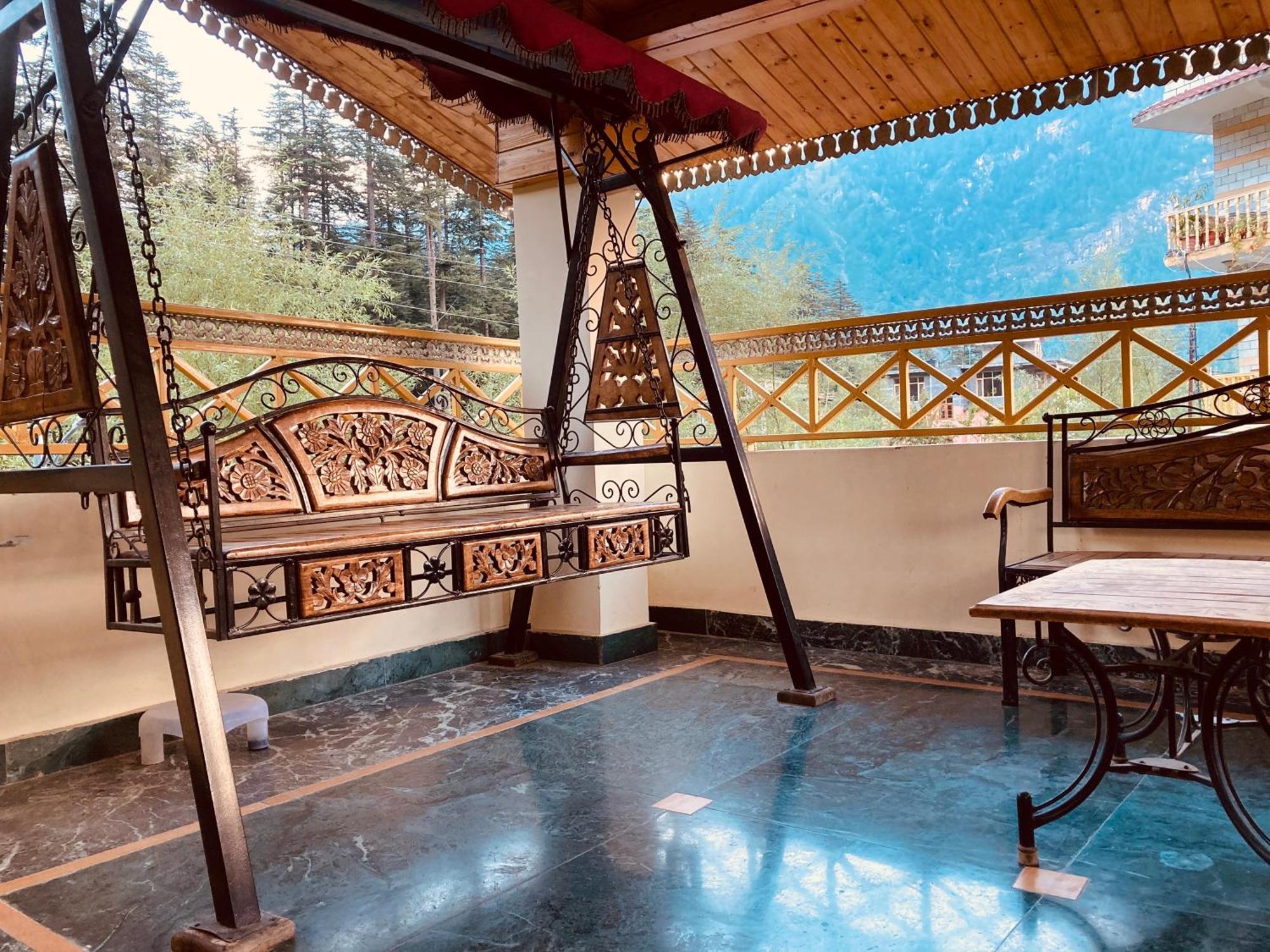 Woods Villa Cottage, Manali Esterno foto