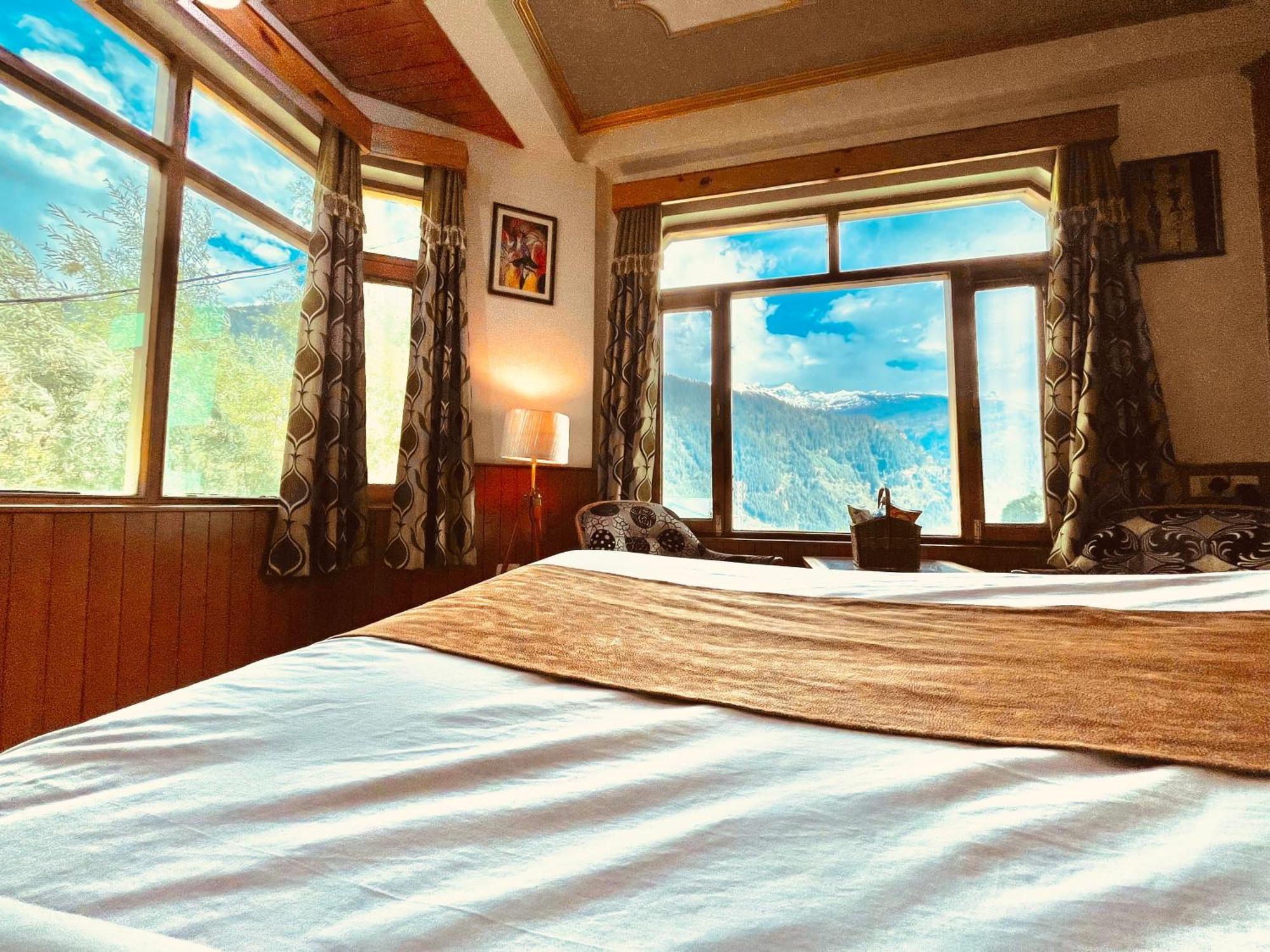 Woods Villa Cottage, Manali Esterno foto