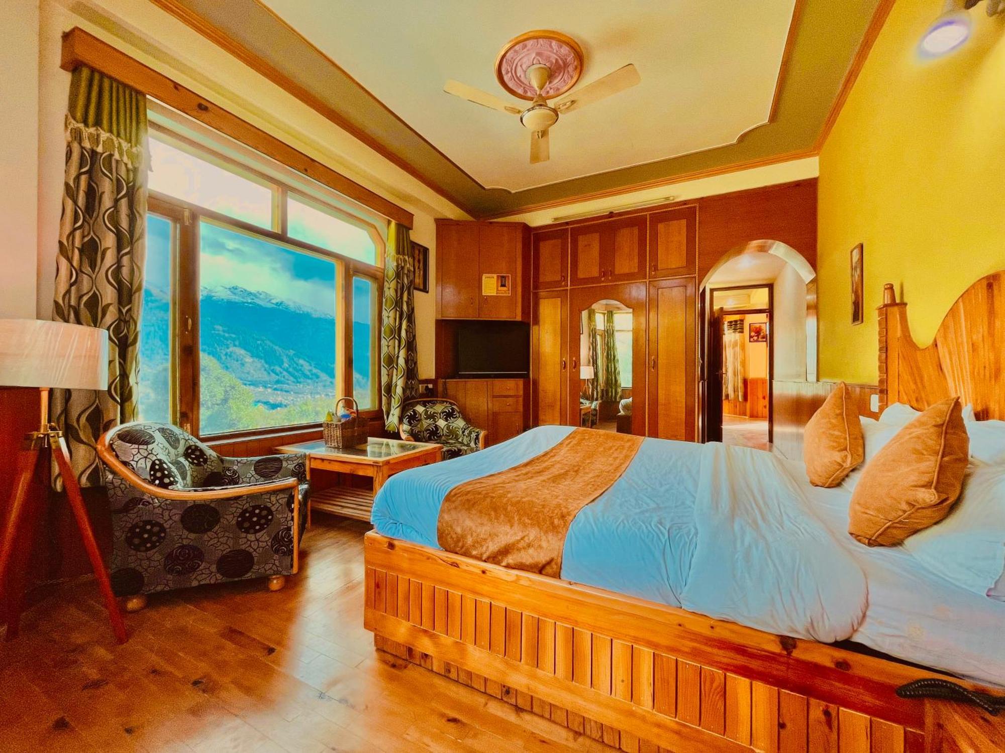 Woods Villa Cottage, Manali Esterno foto