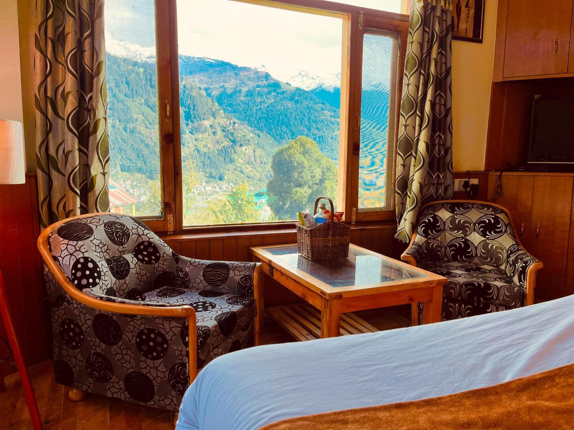 Woods Villa Cottage, Manali Esterno foto