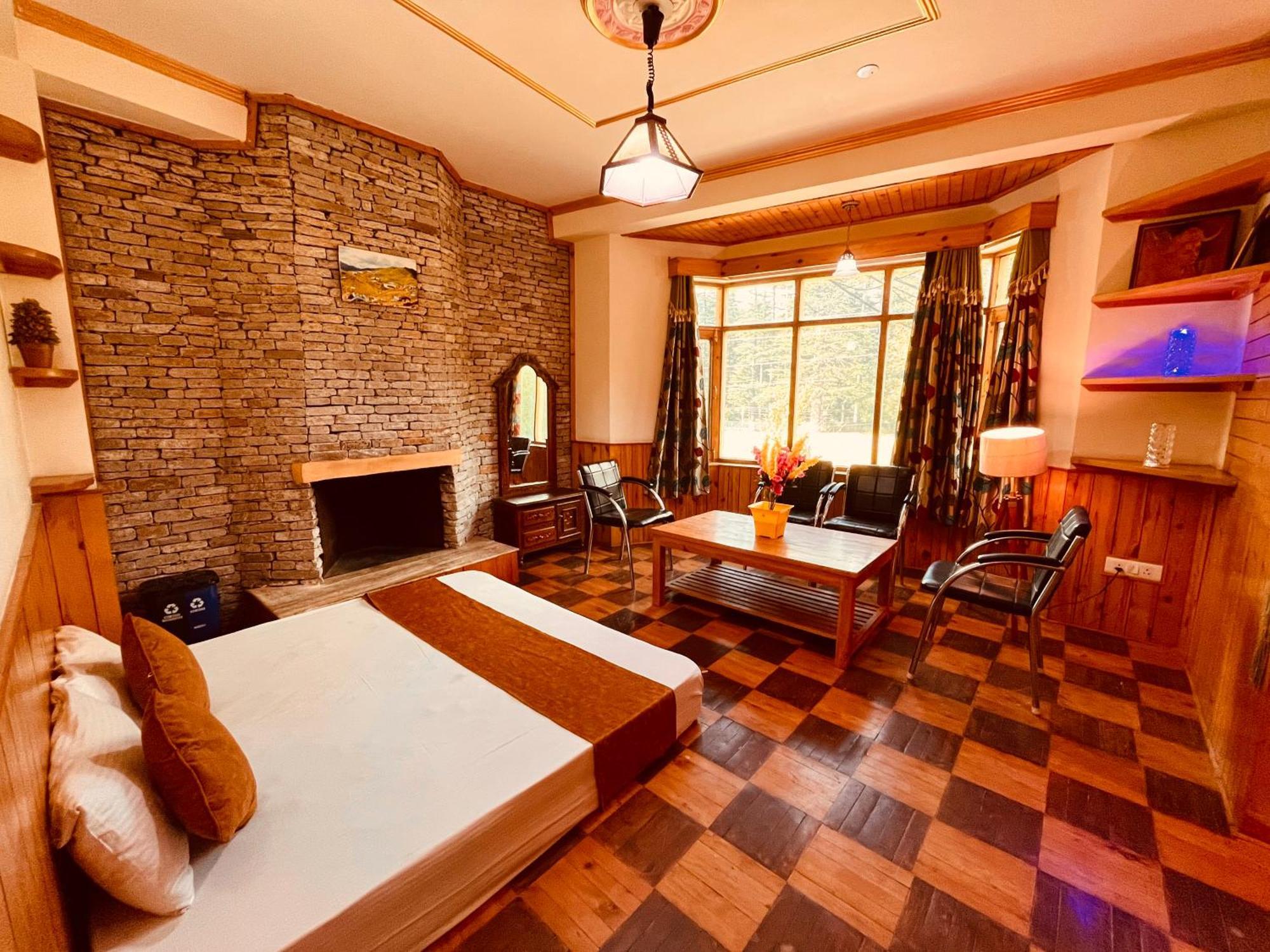 Woods Villa Cottage, Manali Esterno foto