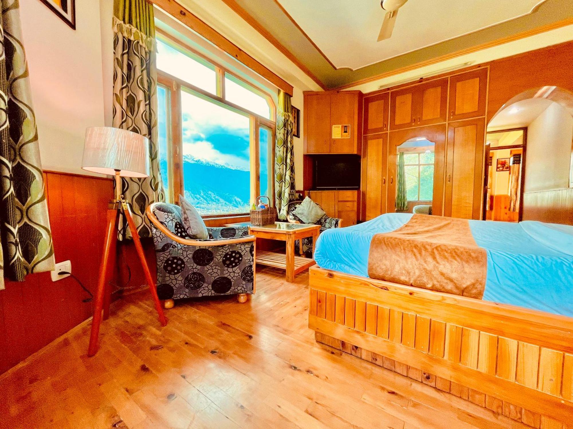 Woods Villa Cottage, Manali Esterno foto