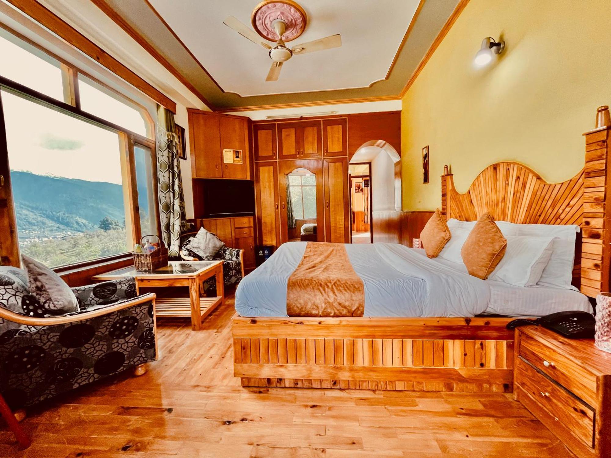 Woods Villa Cottage, Manali Esterno foto