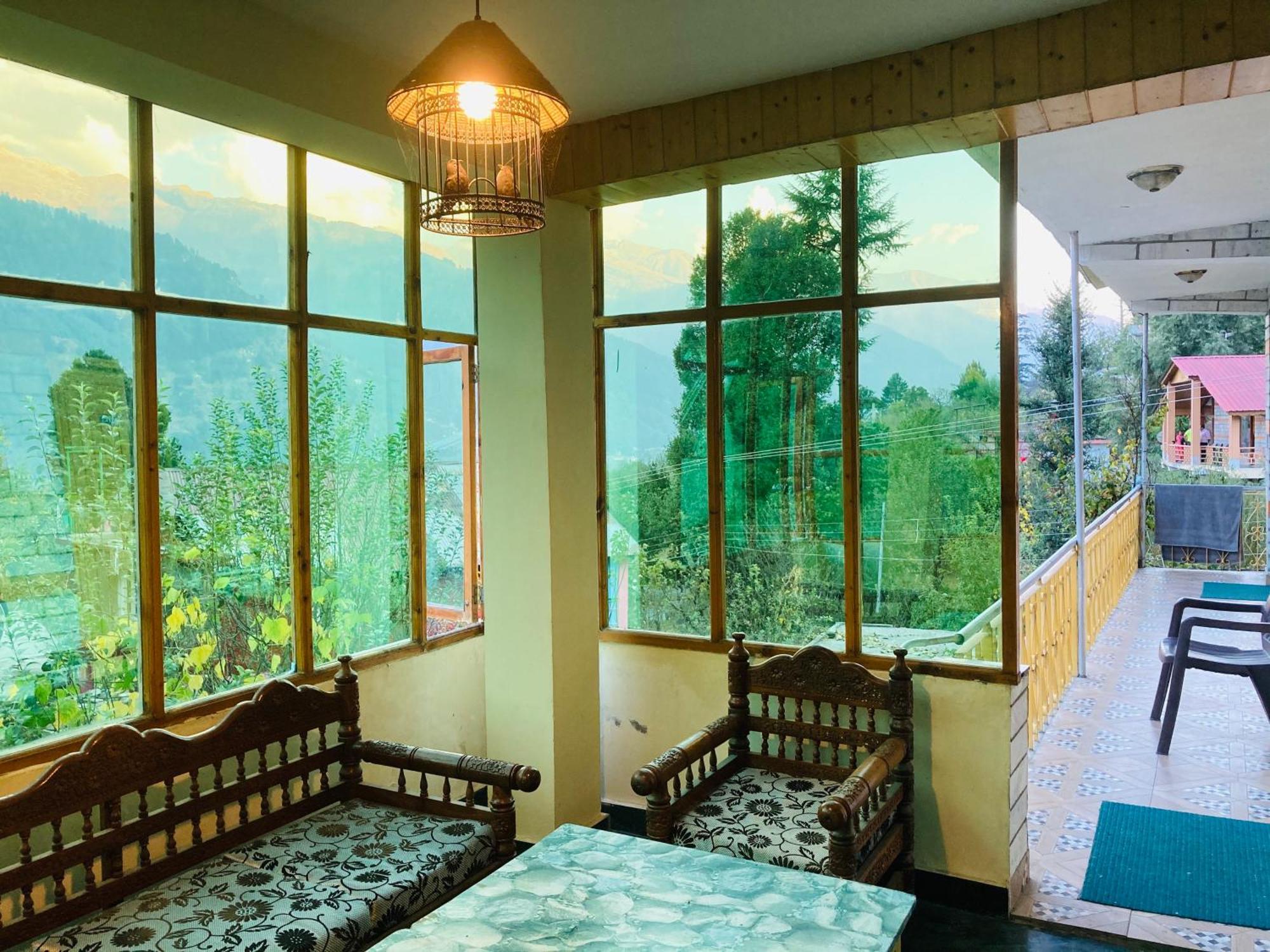 Woods Villa Cottage, Manali Esterno foto