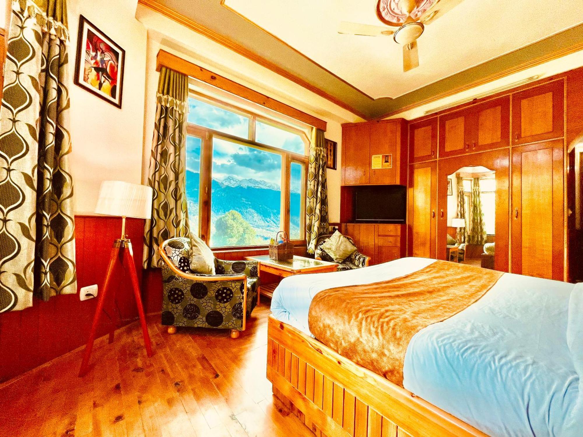 Woods Villa Cottage, Manali Esterno foto